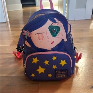 Loungefly Coraline Purple Backpack